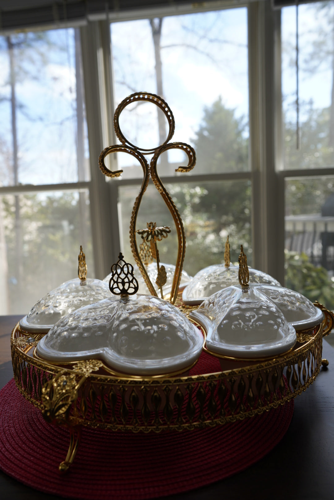 Gold Candy Holder
