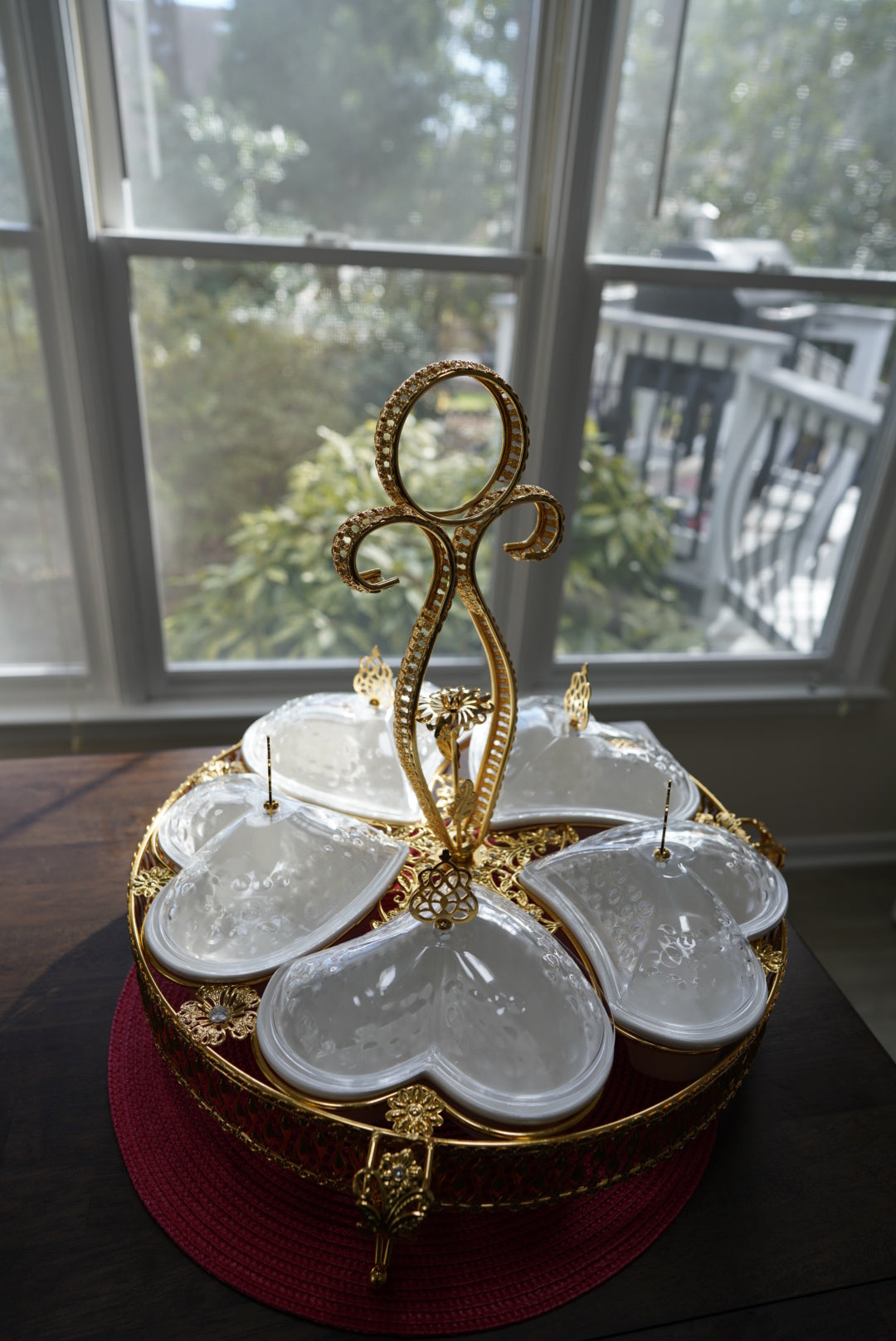 Gold Candy Holder