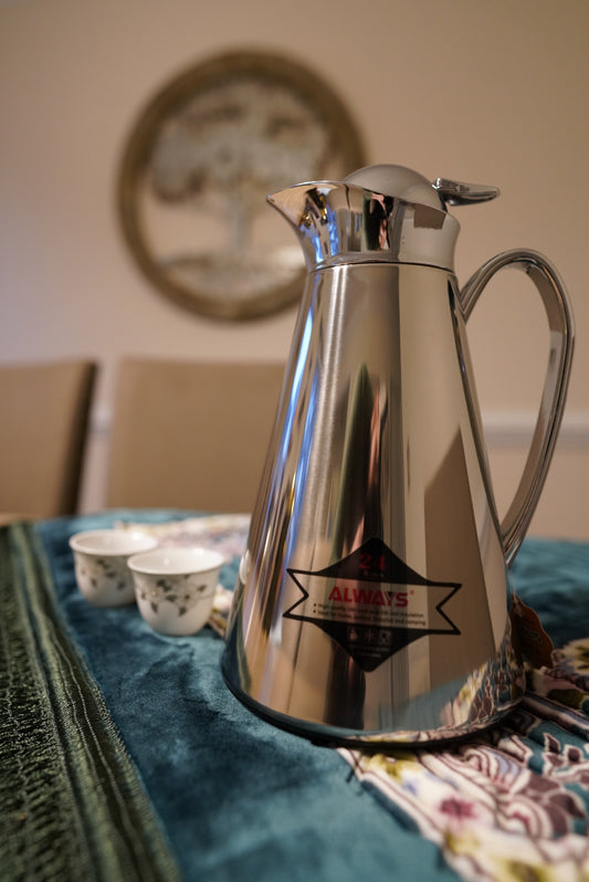 Silver Insulated Thermos